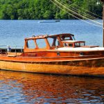 Taxi wodna Petersson - najstarsza łódź motorowa w Polsce Szczecinek